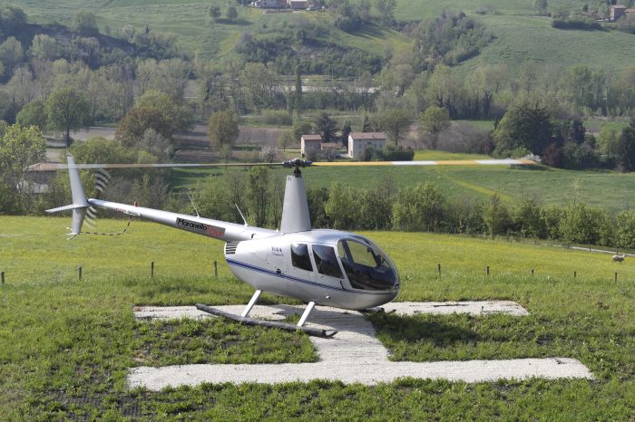 MODENA Helicopter tour on the land of the Myth