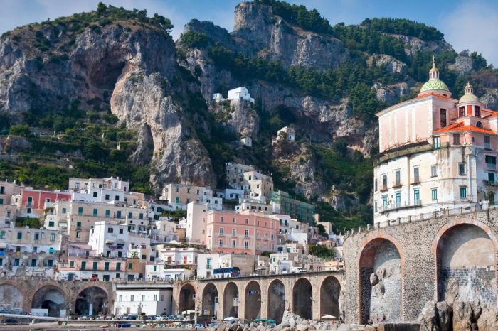 “SORRENTO AND AMALFI COAST SPLENDOUR SHORES” From Rome Airport